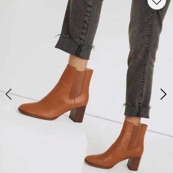 Madewell Laura Chesea Boot | Tan | Size 9 - Picture 1 of 5